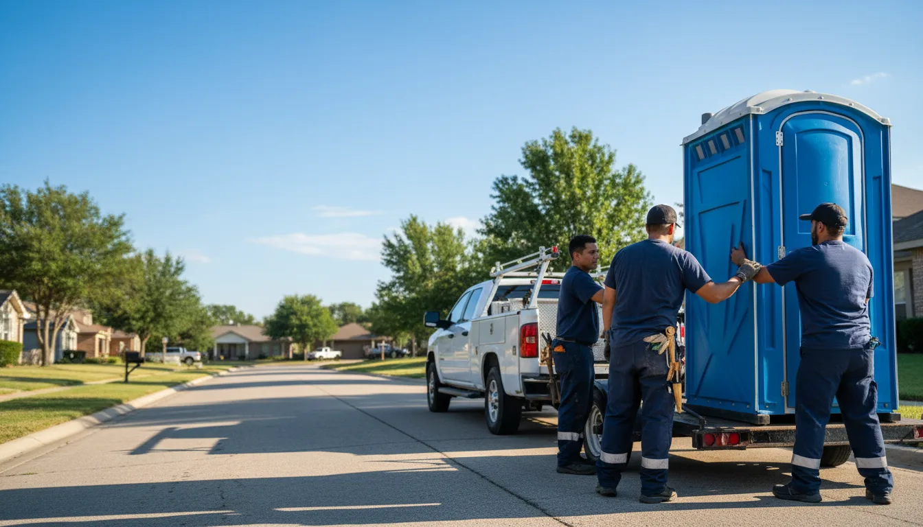 Portable Toilet Rental in Gardner, KS near me
